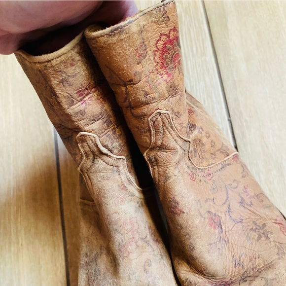 LUCCHESE | Handmade 1883 Catalina Double Buckle Boot Western 8.5 - Picture 5 of 8